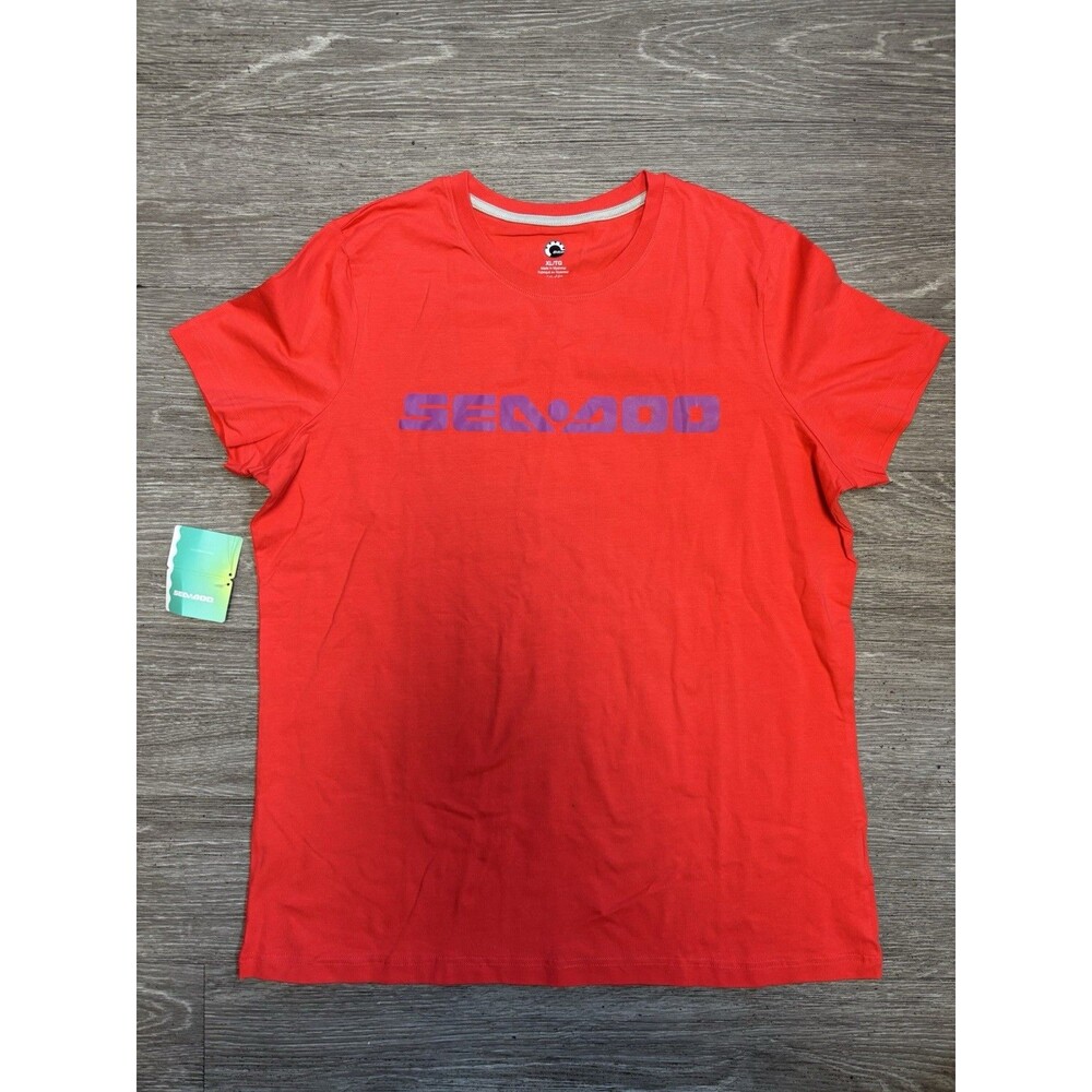 Sea-Doo Women's Signature T-Shirt In Red Size XL New with Tags